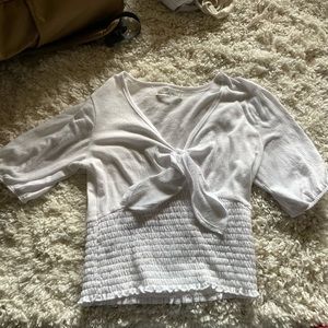 Abercrombie Front Tie Top